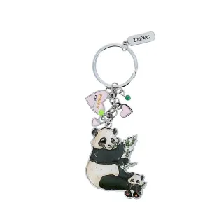 Porte-clé breloques panda family