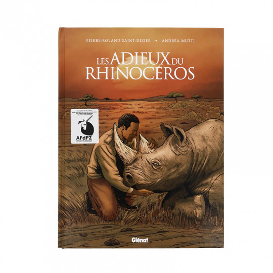 Bande dessinée AFdPZ "Les adieux du rhinocéros"
