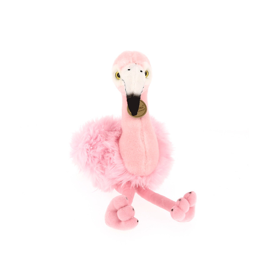 Peluche flamant rose Coco