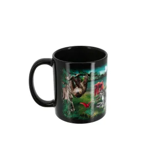 Mug noir multi-animaux 2020