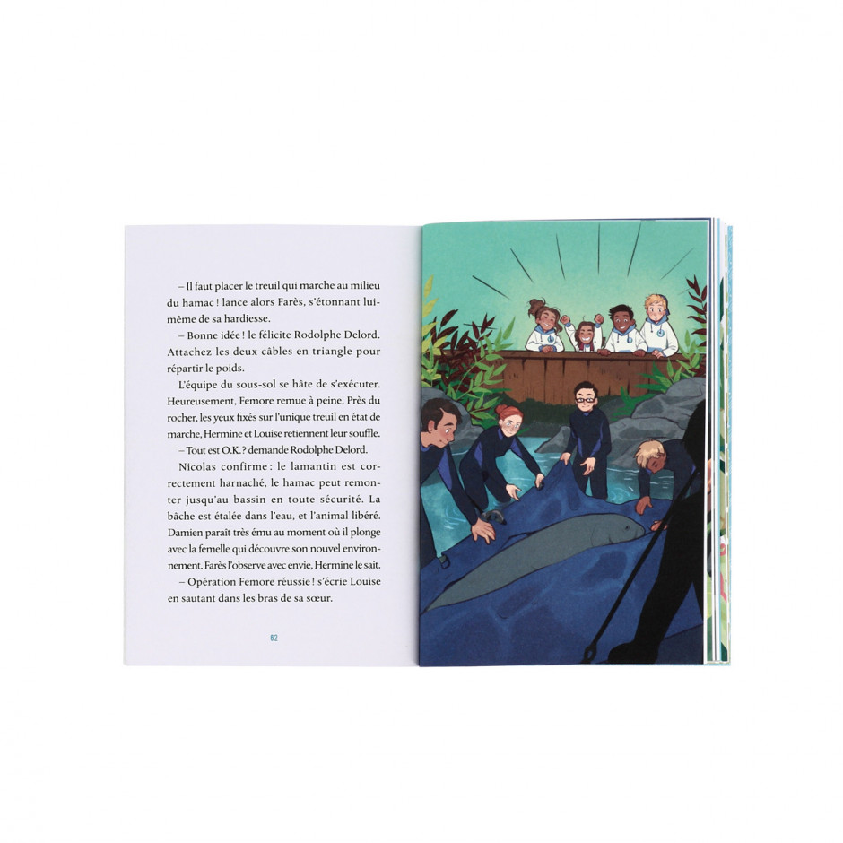 Livre Tome 5 « Soigneurs Juniors / Les lamantins déménagent !  »