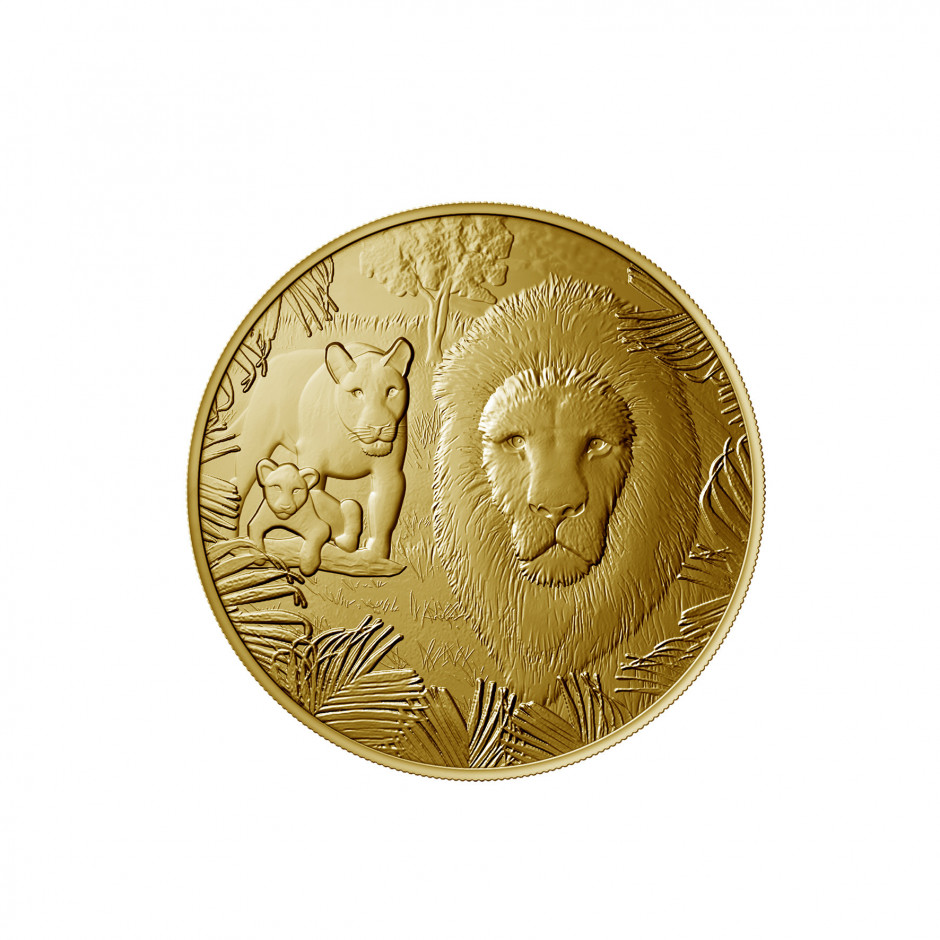 Médaille Monnaie de Paris Lion