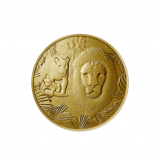 Médaille Monnaie de Paris lions