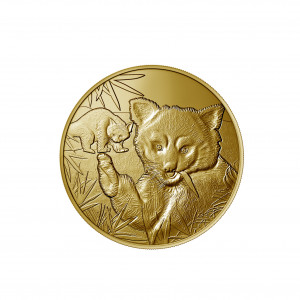 Médaille Monnaie de Paris panda roux