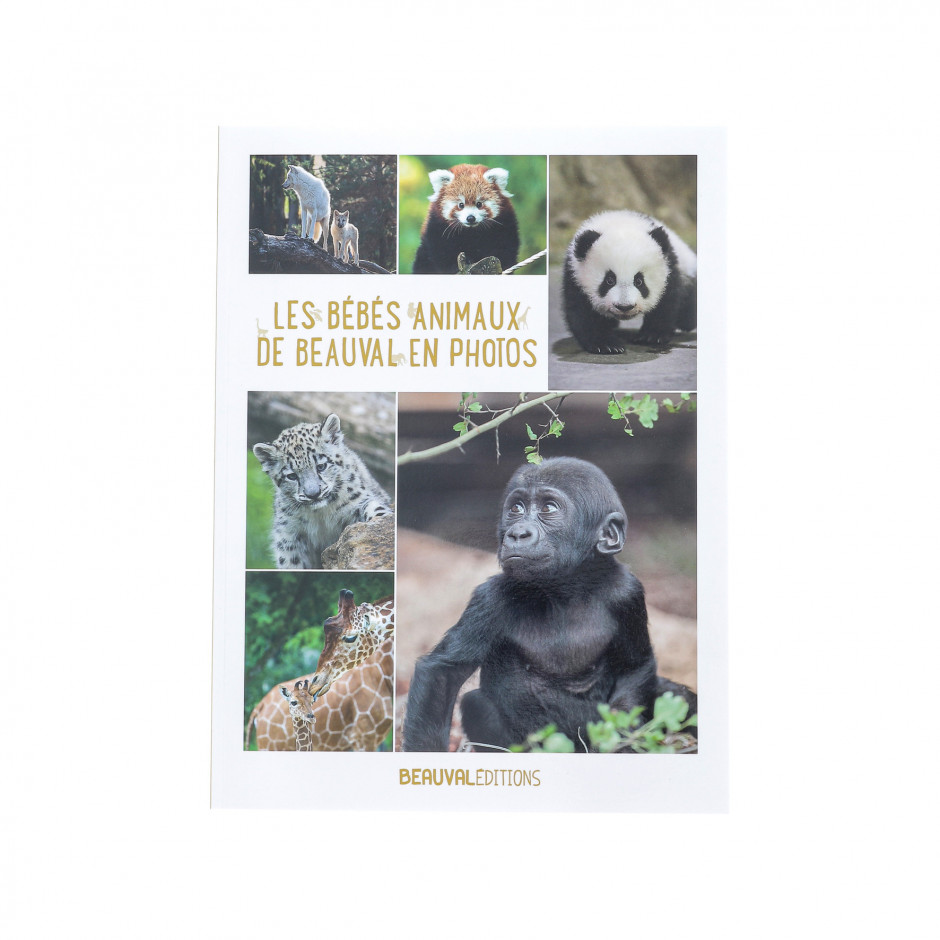 Livre "Les bébés animaux de Beauval en photos"