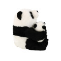Peluche panda Shan et ses bébés