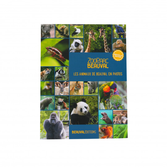 Livre ZooParc de Beauval, les animaux de Beauval en photos, édition 2023