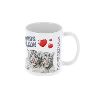 Mug tigre blanc "gros câlin"