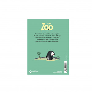 Livre "Les amis du zoo - Enquête chez les manchots"