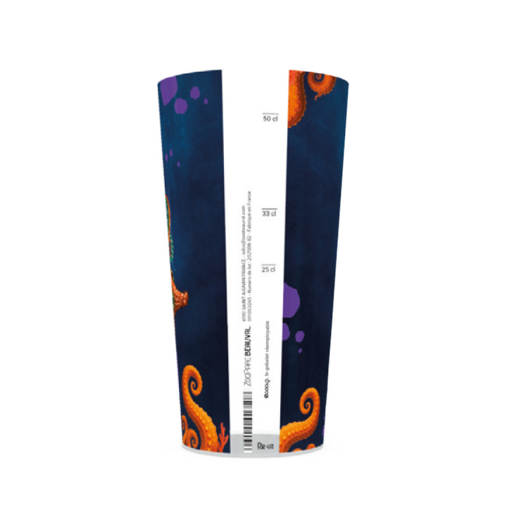Éco cup MonstroZoo – Gobelet 50 cL réutilisable ZooParc de Beauval