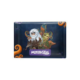 Magnet métal MonstroZoo – Souvenir rigolo du ZooParc de Beauval