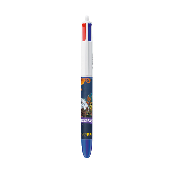 Stylo BIC 4 Couleurs MonstroZoo – Souvenir fun du ZooParc de Beauval