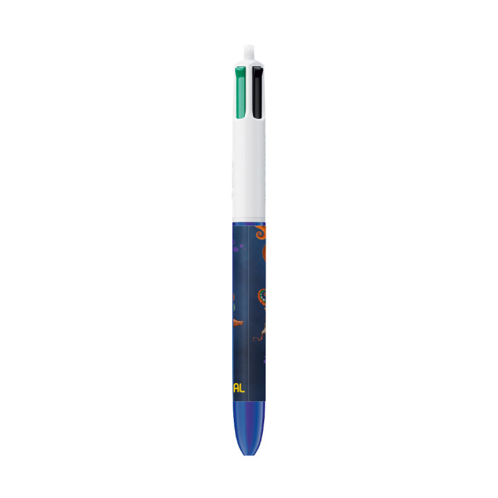 Stylo BIC 4 Couleurs MonstroZoo – Souvenir fun du ZooParc de Beauval