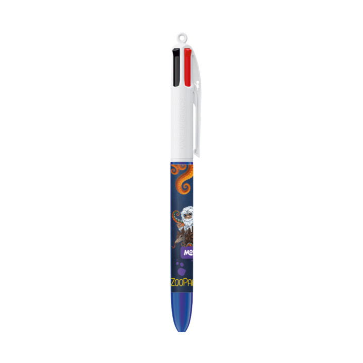 Stylo BIC 4 Couleurs MonstroZoo – Souvenir fun du ZooParc de Beauval