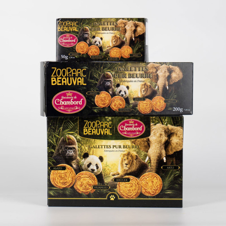 Coffret Beauval x Biscuiterie de Chambord