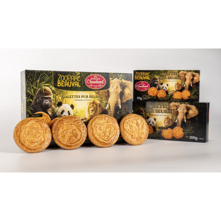 Coffret Beauval x Biscuiterie de Chambord