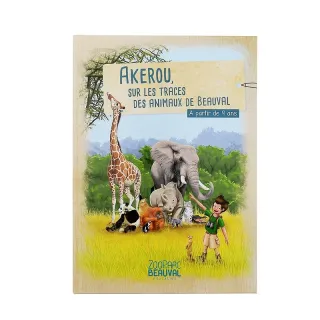 Livre "Akerou sur les traces des animaux de Beauval"