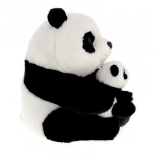 Peluche panda Xie Xie et son bébé